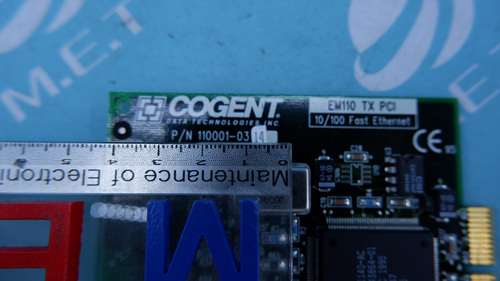 [중고]COGENT EM110 TX PCI 10/100 FAST ETHERNET 110001-0314_엠이티
