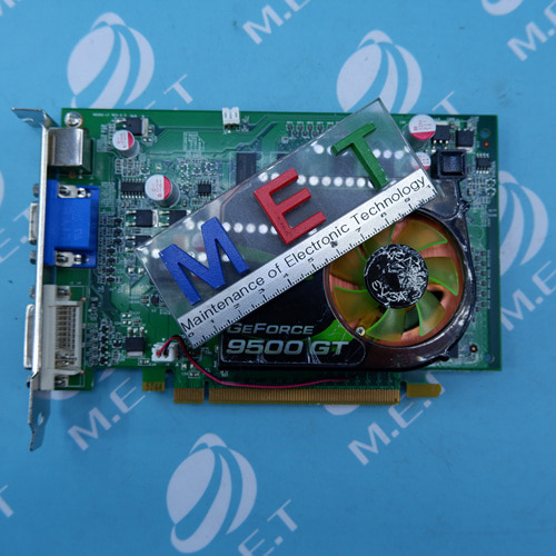 [중고]GEFORCE 9500GT 1GB DDR2 GRAPHICS CARD N95D2-LF_엠이티